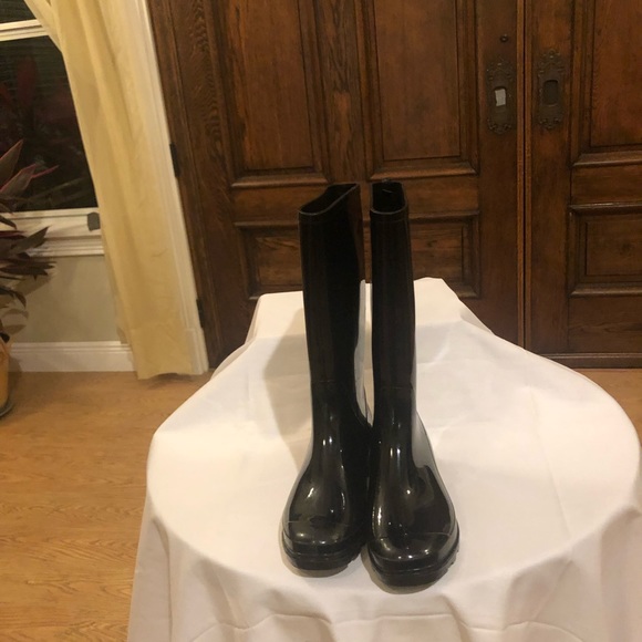 Women’s Black Rain/Weather Boots size 6,not branded - Picture 7 of 7